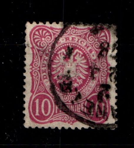 Deutsches Reich 33a gestempelt Typenprüfung #GO268