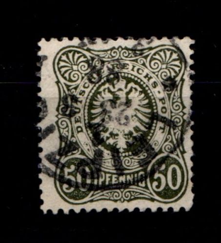 Deutsches Reich 44b gestempelt Typenprüfung #GO410