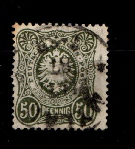 Deutsches Reich 44b gestempelt Typenprüfung #GO417