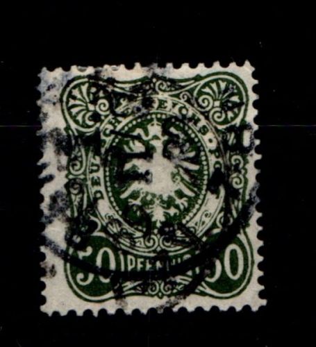 Deutsches Reich 44d gestempelt tief gepr. Wiegand BPP #GO439