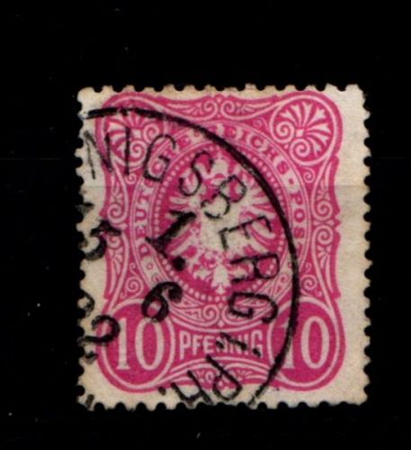 Deutsches Reich 41a gestempelt