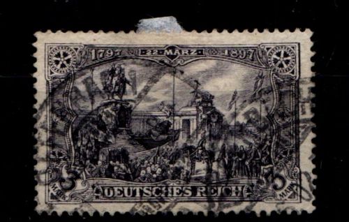 Deutsches Reich 80A gestempelt