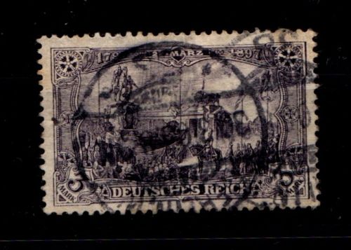 Deutsches Reich 80Ba gestempelt tief gepr. Jäschke BPP #GP317