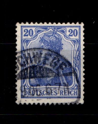 Deutsches Reich 72b gestempelt tief gepr. Jäschke BPP #GP397