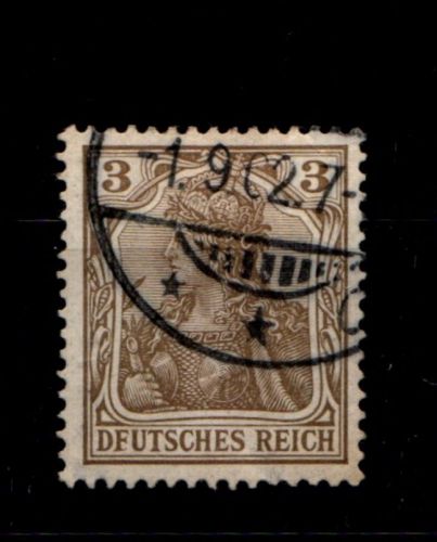 Deutsches Reich 69 PFI gestempelt