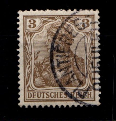 Deutsches Reich 69 PFI gestempelt
