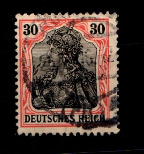 Deutsches Reich 89 Ix gestempelt Typenprüfung #GP505