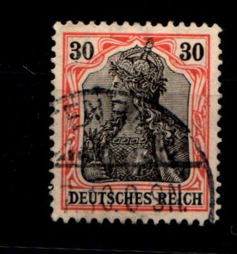 Deutsches Reich 89 Ix gestempelt Typenprüfung #GP521