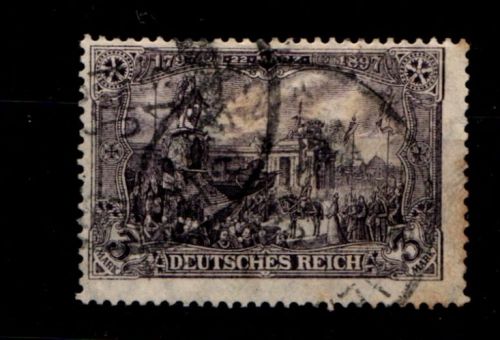 Deutsches Reich 96 AIb gestempelt tief gepr. Jäschke BPP #GP579