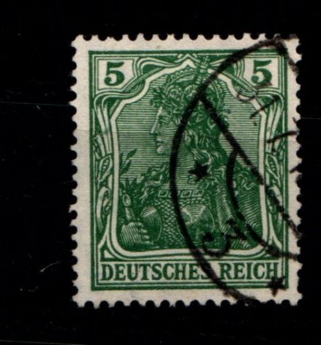 Deutsches Reich 85 IIa gestempelt Typenprüfung #GP596