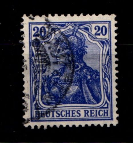 Deutsches Reich 87 IIa gestempelt