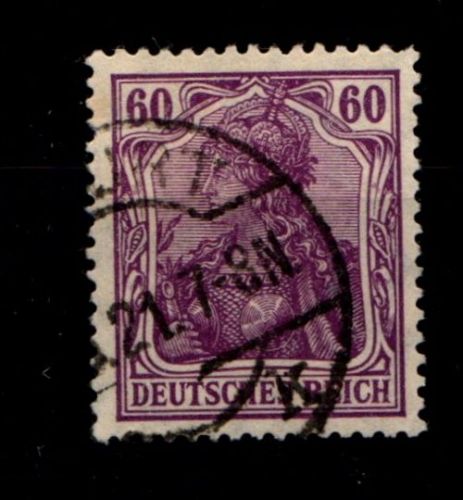 Deutsches Reich 92 IIb gestempelt Typenprüfung #GP723