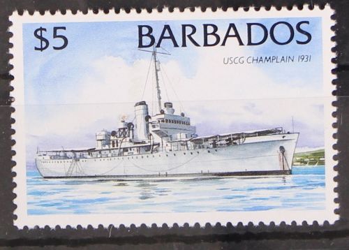 Barbados 868I postfrisch Schifffahrt #GN279