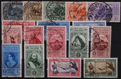 Italien 391-407 gestempelt #GM791