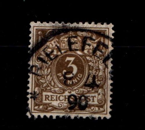 Deutsches Reich 45a gestempelt Typenprüfung #GM199