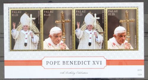 Palau Inseln Kleinbogen 3217-3218 postfrisch Papst Benedikt XVI. #GC760
