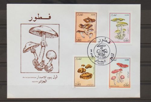 Algerien 827-830 gestempelt