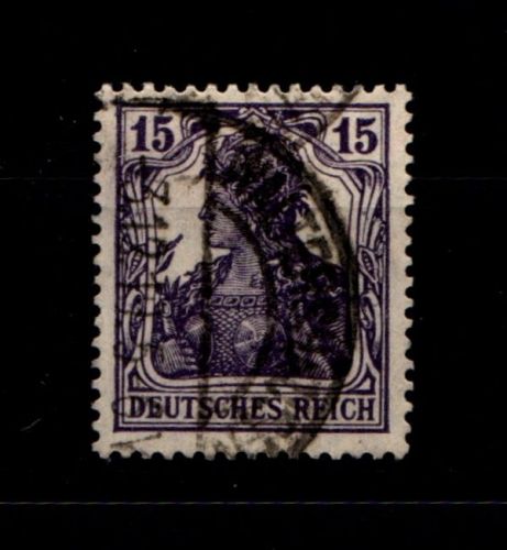 Deutsches Reich 101a gestempelt Typenprüfung #GP893