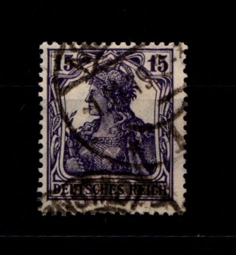 Deutsches Reich 101a gestempelt Typenprüfung #GP894