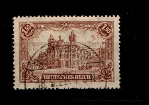 Deutsches Reich 114a gestempelt gepr. Infla #GR104