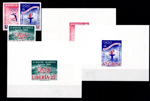 Liberia 612-614 B postfrisch