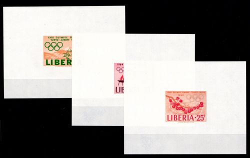 Liberia 623-625 B postfrisch