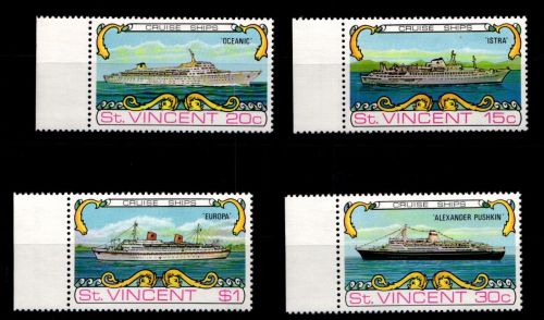 St. Vincent 350–353 postfrisch