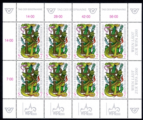 Österreich Kleinbogen 2260 postfrisch #IV213