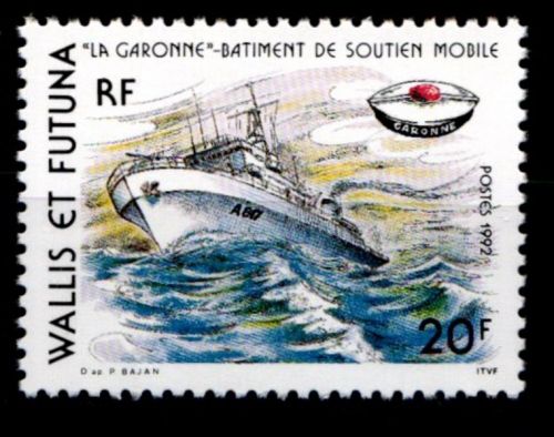 Wallis & Futuna 631 postfrisch Schifffahrt #GN174