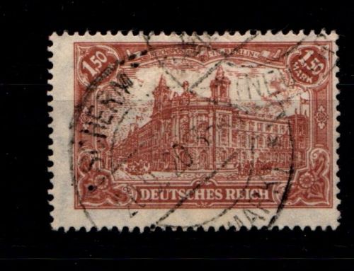 Deutsches Reich 114 b gestempelt gepr. Infla #GR227