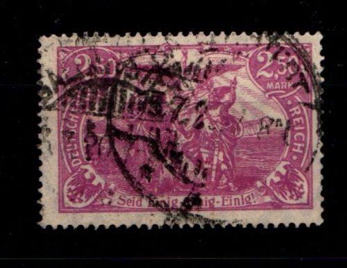 Deutsches Reich 115 a gestempelt gepr. Infla #GR236