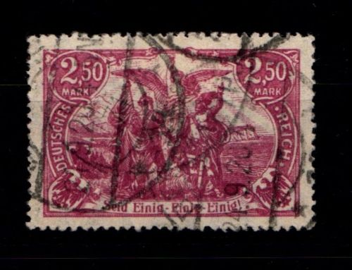Deutsches Reich 115 b gestempelt gepr. Infla #GR249