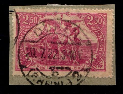 Deutsches Reich 115 b gestempelt