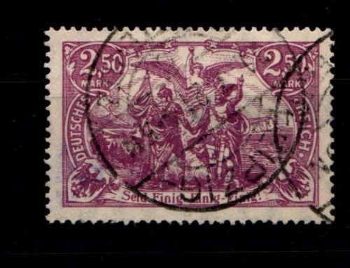 Deutsches Reich 115 d gestempelt gepr. Infla #GR266