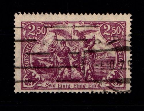 Deutsches Reich 115 d gestempelt gepr. Infla #GR267
