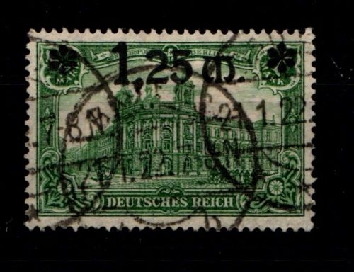 Deutsches Reich 116 TypI gestempelt gepr. Infla #GR308