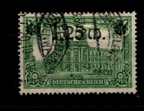 Deutsches Reich 116 TypI gestempelt gepr. Infla #GR309