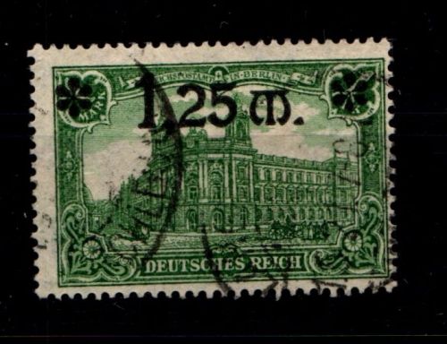 Deutsches Reich 116 TypI gestempelt gepr. Infla #GR315