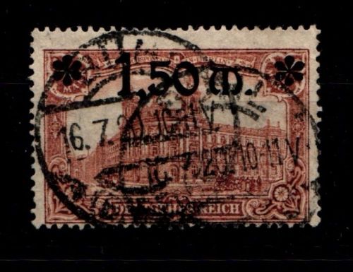 Deutsches Reich 117 gestempelt