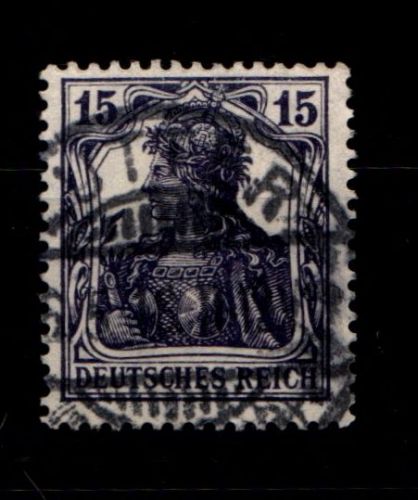 Deutsches Reich 101 a gestempelt gepr. Infla #GR359
