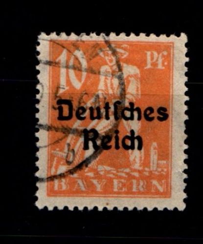 Deutsches Reich 120 gestempelt geprüft Infla #GR485