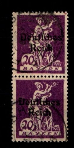 Deutsches Reich 122 PFI gestempelt