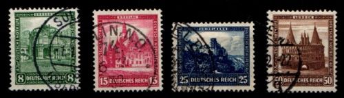 Deutsches Reich 459-462 gestempelt #GV191