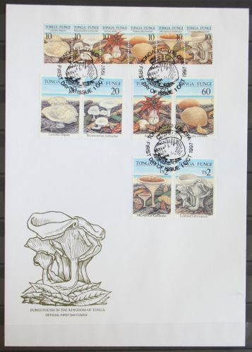 Tonga 1494-1505 gestempelt Sechserstreifen und Paare / FDC #GG235