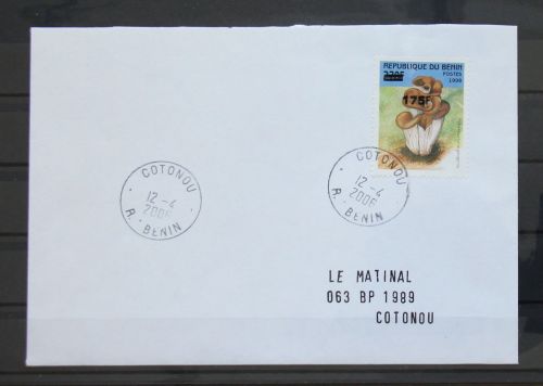 Benin 1383 gestempelt als FDC / Pilze #GG472