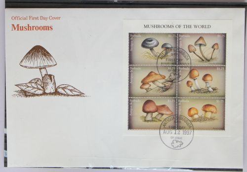 Antigua und Barbuda 2551-2556, 2557-2562, Block 372f. gestempelt als FDC #GG487