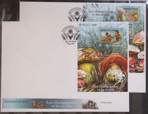 Niger 3622 -3625 und 3626 gestempelt Kleinbogen und Einzelblock / als FDC #GG340
