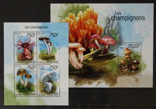 Togo 5677 -5680 und Block 957 postfrisch
