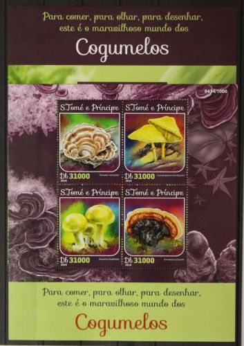 Sao Tome e Principe 6621-6624 und Block 1174 postfrisch Kleinbogen #GH426