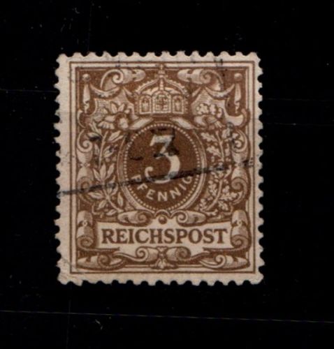 Deutsches Reich 45a gestempelt geprüft Zenker BPP #GV794